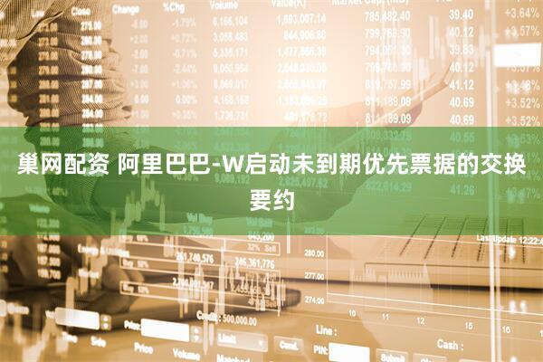 巢网配资 阿里巴巴-W启动未到期优先票据的交换要约