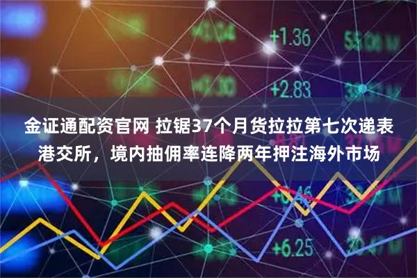 金证通配资官网 拉锯37个月货拉拉第七次递表港交所，境内抽佣率连降两年押注海外市场
